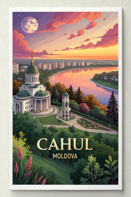 Captivating Cahul, Moldova Travel Poster - Vibrant Cityscape Art Print Poster Mo