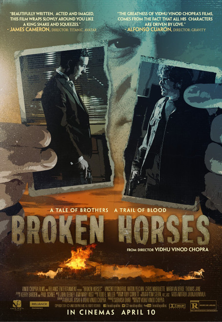 Broken Horses (2015)_3 Movie Film Poster Canvas iconic design