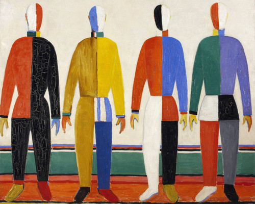 Kazimir Malevich - Commons Poster Canvas Movie Film Print A0 A1 A2 A3 A4 A5 A6 A