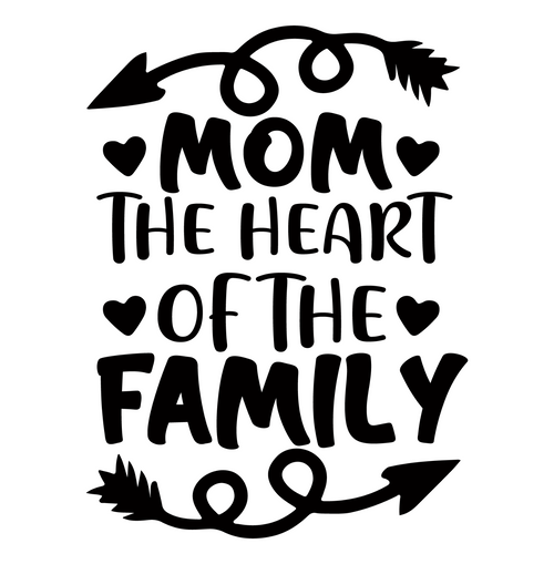 mom the heart of the family-01 Poster Canvas Movie Film Print A0 A1 A2 A3 A4 A5