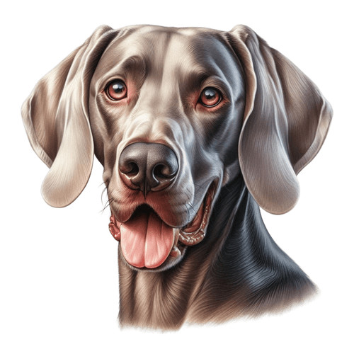 305 Weimaraner Poster Canvas Movie Film Print A0 A1 A2 A3 A4 A5 A6 Art Wall Dec