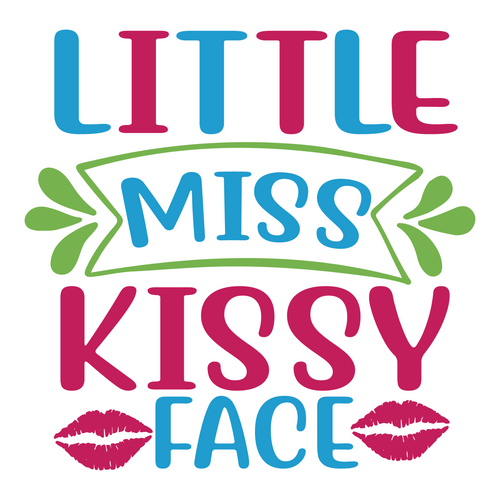 Little Miss Kissy Face-01 Poster Canvas Movie Film Print A0 A1 A2 A3 A4 A5 A6 Ar