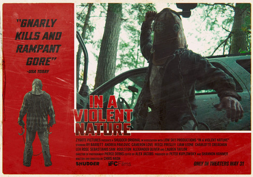 In a Violent Nature (2024)_3 Poster Canvas Movie Film Print A0 A1 A2 A3 A4 A5 A6