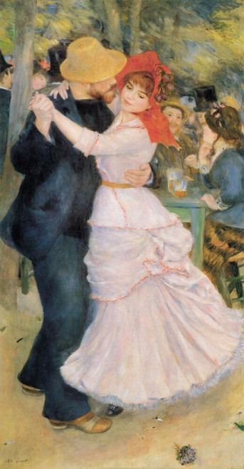 Dance_at_Bougival Poster Canvas Movie Film Print A0 A1 A2 A3 A4 A5 A6 Art Wall D