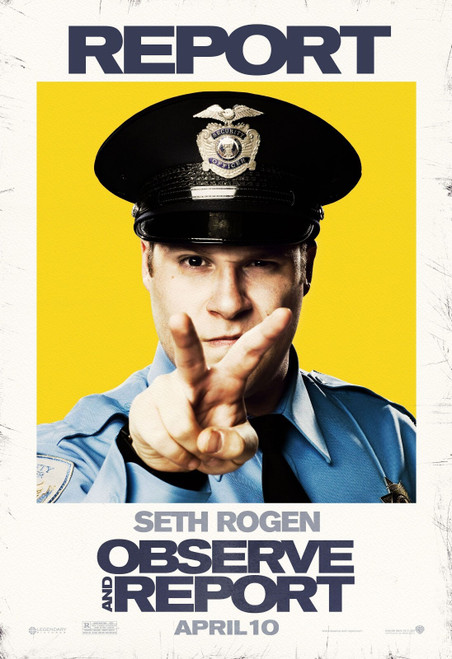 Observe and Report (2009)_3 Poster Canvas Movie Film Print A0 A1 A2 A3 A4 A5 A6