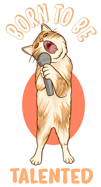 Born to be Talented Poster Canvas Movie Film Print A0 A1 A2 A3 A4 A5 A6 Art Wall