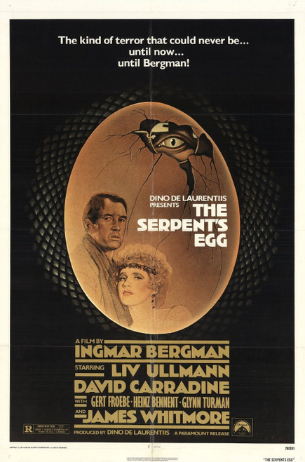 The Serpent_s Egg (1978)_0 Poster Canvas Movie Film Print A0 A1 A2 A3 A4 A5 A6 A