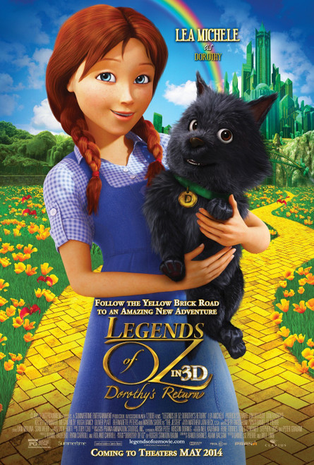 Legends of Oz_ Dorothy_s Return (2014)_2 Poster Canvas Movie Film Print A0 A1 A2