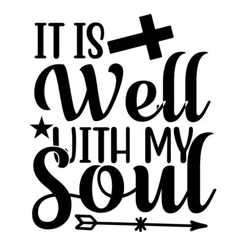 it is well with my soul-01 Poster Canvas Movie Film Print A0 A1 A2 A3 A4 A5 A6 A