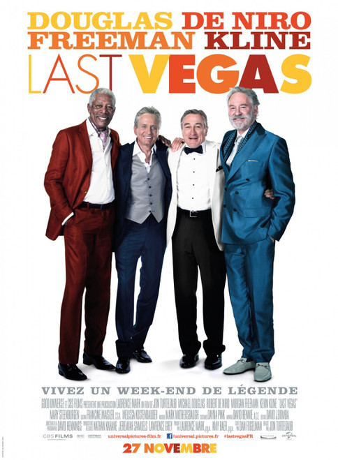 Last Vegas (2013)_3 Poster Canvas Movie Film Print A0 A1 A2 A3 A4 A5 A6 Art Wall