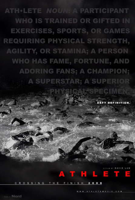 Athlete (2010)_2 Movie Film Poster Canvas iconic design