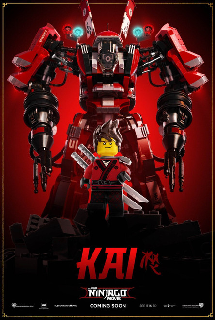 The Lego Ninjago Movie (2017)_20 Poster Canvas Movie Film Print A0 A1 A2 A3 A4 A
