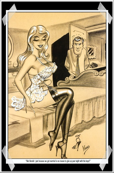 bill-ward-0154 Poster Canvas Movie Film Print A0 A1 A2 A3 A4 A5 A6 Art Wall Deco