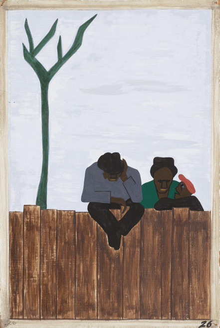 Jacob Lawrence - And people all over the South began to discuss this great movem
