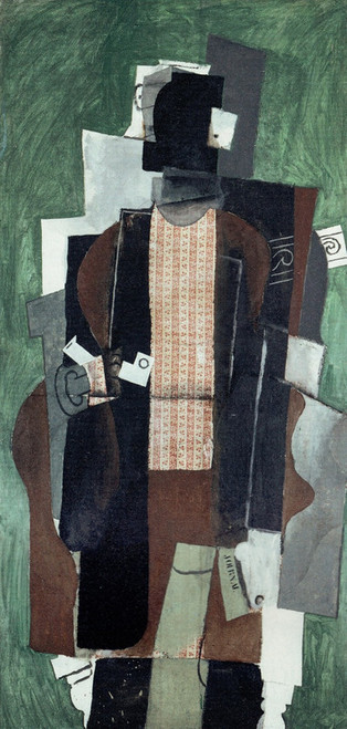 Man with Pipe 1914 Picasso