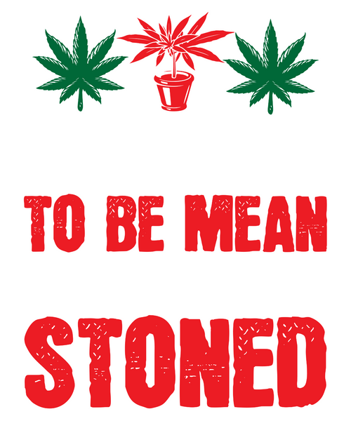 It s hard to be mean when you re stoned-01 Poster Canvas Movie Film Print A0 A1