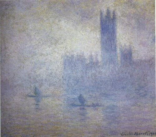 MONET-Claude-1904-Houses-of-Parliament1 Poster Canvas Movie Film Print A0 A1 A2