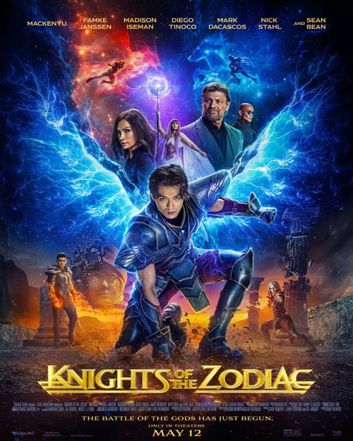Knights of the Zodiac (2023)_2 Poster Canvas Movie Film Print A0 A1 A2 A3 A4 A5