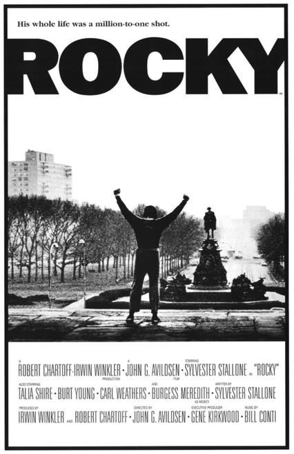 Rocky Poster Canvas Movie Film Print A0 A1 A2 A3 A4 A5 A6 Art Wall Decoration