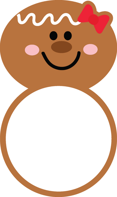 Gingerbread Girl Monogram Poster Canvas Movie Film Print A0 A1 A2 A3 A4 A5 A6 Ar