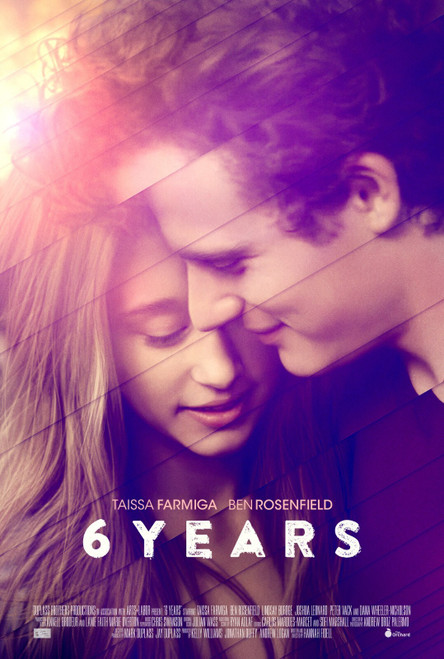 6 Years (2015)_0 Movie Film Poster Canvas iconic design