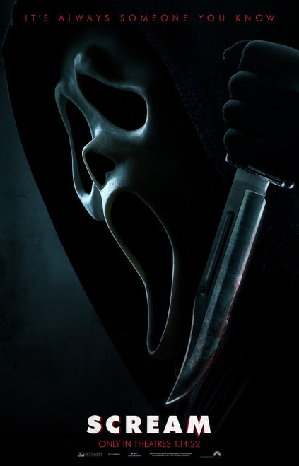 The Scream 2022 1 Poster Canvas Movie Film Print A0 A1 A2 A3 A4 A5 A6 Art Wall D