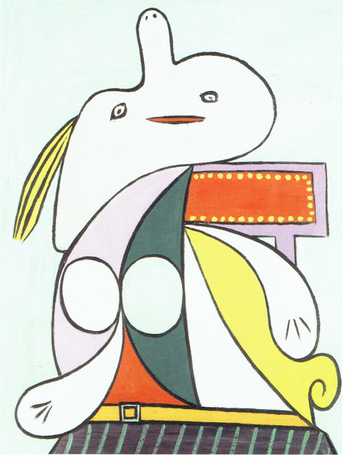 Pablo Picasso - The Yellow Belt 6.01.32 Poster Canvas Movie Film Print A0 A1 A2