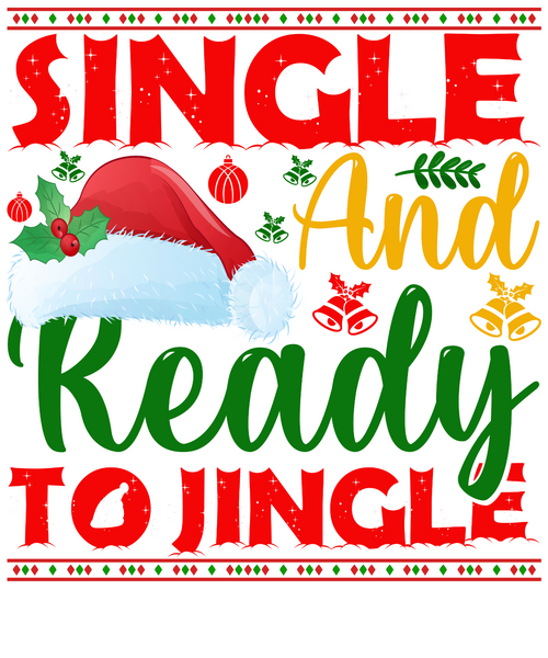 SINGLE AND READY TO JINGLE Poster Canvas Movie Film Print A0 A1 A2 A3 A4 A5 A6 A