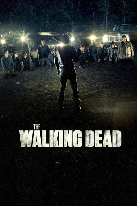 The Walking Dead Poster Canvas Movie Film Print A0 A1 A2 A3 A4 A5 A6 Art Wall De