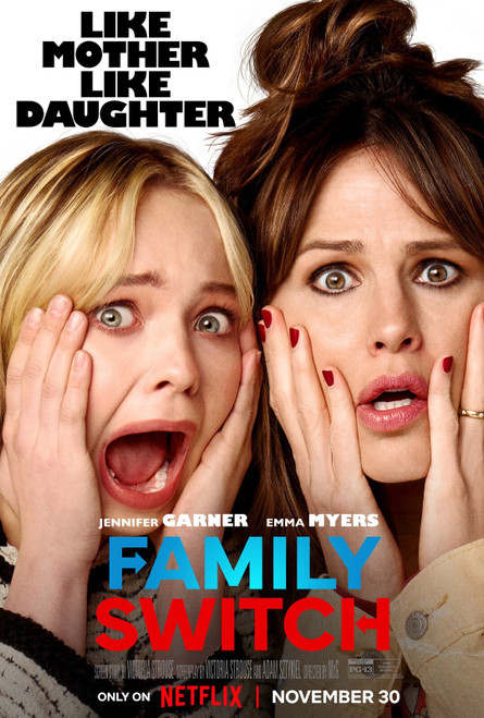 Family Switch (2023)_3 Movie Film Poster Canvas iconic design