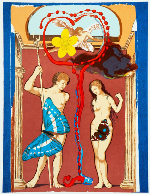 Salvador Dalí (1904-1989). Le Judgement, from Triumphe de l'amour, 1978. Poster