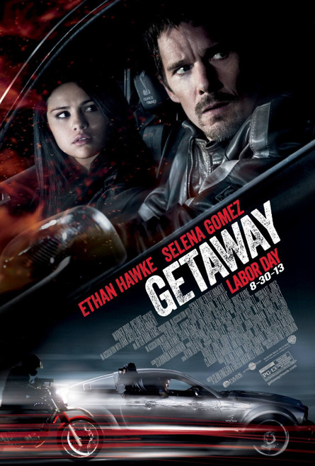 Getaway (2013)_3 Movie Film Poster Canvas iconic design