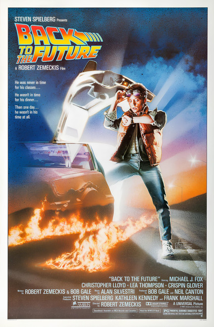 BACK TO THE FUTURE A4- upscaled Poster Canvas Movie Film Print A0 A1 A2 A3 A4 A5