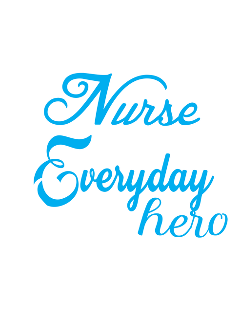 Nurse everyday superhero-01 Poster Canvas Movie Film Print A0 A1 A2 A3 A4 A5 A6