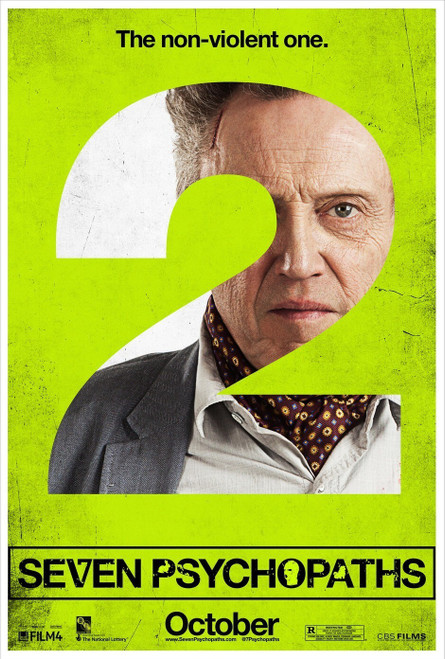 Seven Psychopaths (2012)_3 Poster Canvas Movie Film Print A0 A1 A2 A3 A4 A5 A6 A