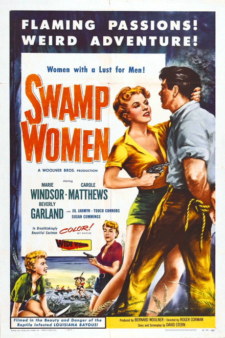 Swamp Women 01 Poster Canvas Movie Film Print A0 A1 A2 A3 A4 A5 A6 Art Wall Deco