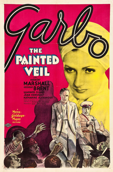 The Painted Veil (1934)_1 Poster Canvas Movie Film Print A0 A1 A2 A3 A4 A5 A6 Ar