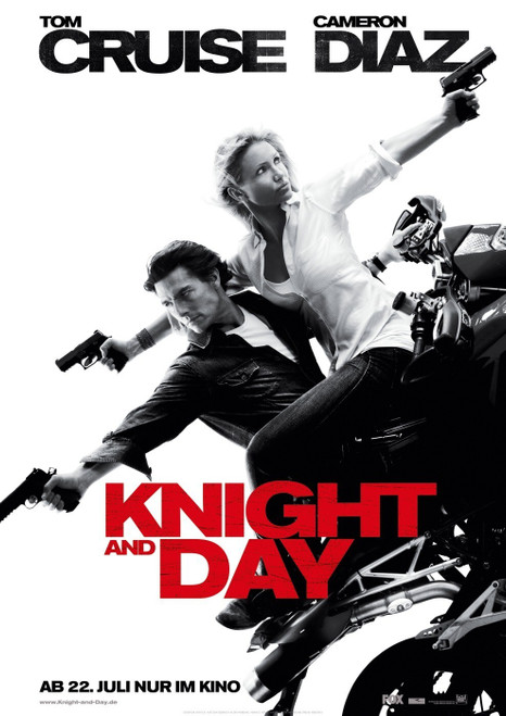 Knight & Day (2010)_4 Poster Canvas Movie Film Print A0 A1 A2 A3 A4 A5 A6 Art Wa