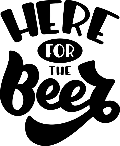 Here for the BEER Poster Canvas Movie Film Print A0 A1 A2 A3 A4 A5 A6 Art Wall D
