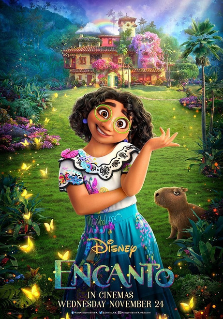 Encanto (2021)_17 Movie Film Poster Canvas iconic design