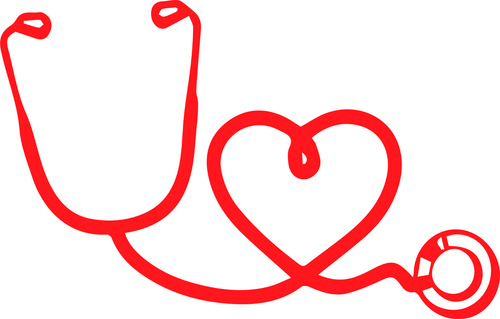 Stethoscope-Nurse-SVG-20 Funny Poster Canvas Art Print A0 A1 A2 A3 A4 A5 A6 Art