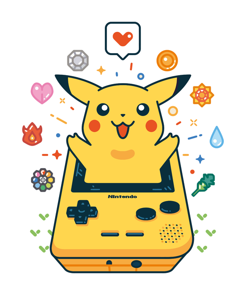 Pokemon Fan Art (43) Poster Canvas Anime Fanmade Prints A0 A1 A2 A3 A4 A5 A6