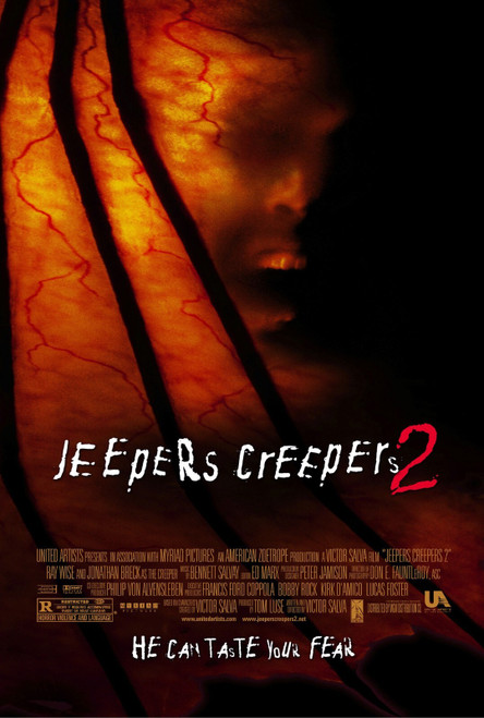 Jeepers Creepers 2 (2003)_1 Poster Canvas Movie Film Print A0 A1 A2 A3 A4 A5 A6