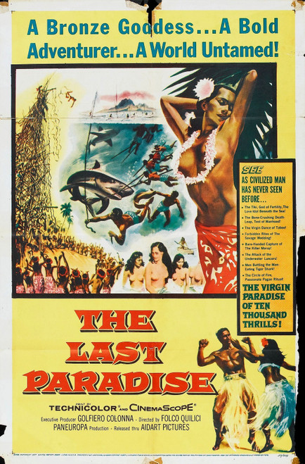 Last Paradise 02 Poster Canvas Movie Film Print A0 A1 A2 A3 A4 A5 A6 Art Wall De