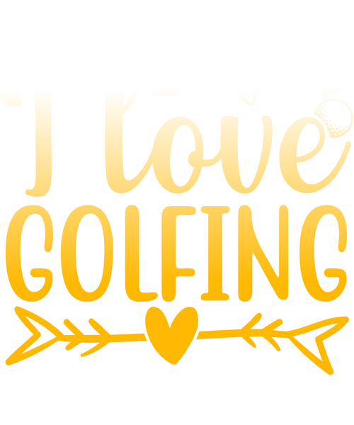 I love golfing Poster Canvas Movie Film Print A0 A1 A2 A3 A4 A5 A6 Art Wall Deco