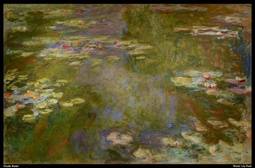 claude-monet---water-lily-pond--jpb_17593276793_o(1) Poster Canvas Movie Film Pr