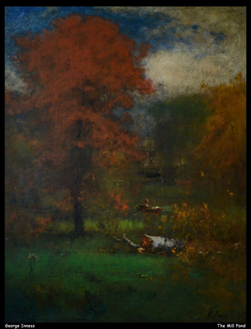 george-inness---the-mill-pond--jpb_20502674314_o(1) Poster Canvas Movie Film Pri