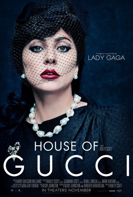 House of Gucci (2021)_5 Movie Film Poster Canvas iconic design