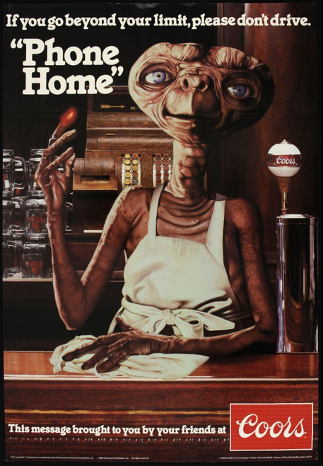 Stephen's Spielberg ET 5 Poster Canvas Movie Film Print A0 A1 A2 A3 A4 A5 A6 Art