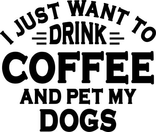005 DrinkCoffeePetDogs Poster Canvas Movie Film Print A0 A1 A2 A3 A4 A5 A6 Art W